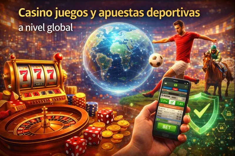 Casino juegos y apuestas deportivas a nivel global