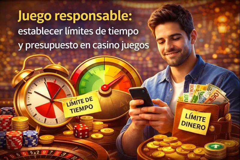 Juego responsable: establecer límites de tiempo y presupuesto en casino juegos
