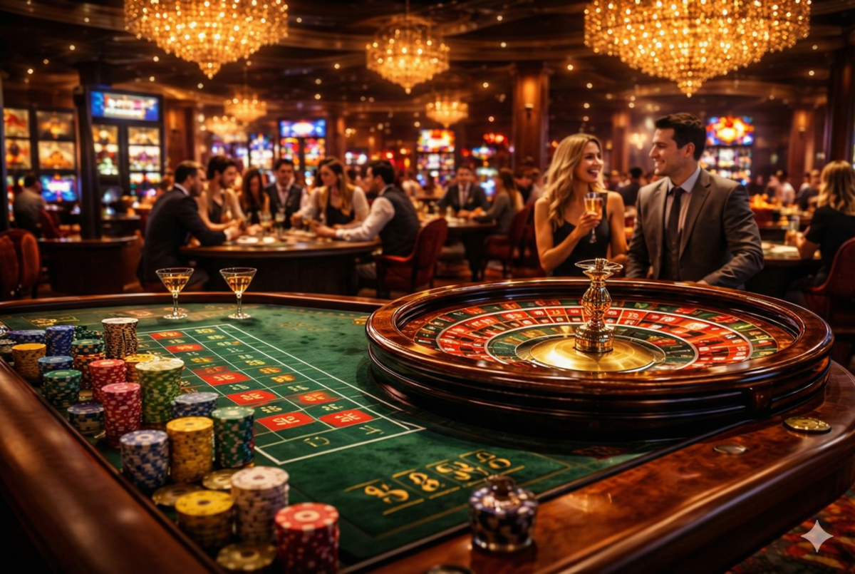 오프라인 카지노의 현장 분위기와 공간 몰입감